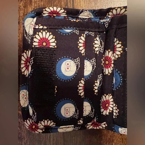RETIRED: Vera Bradley | Night Owl pattern, trifold wallet - Picture 9 of 15